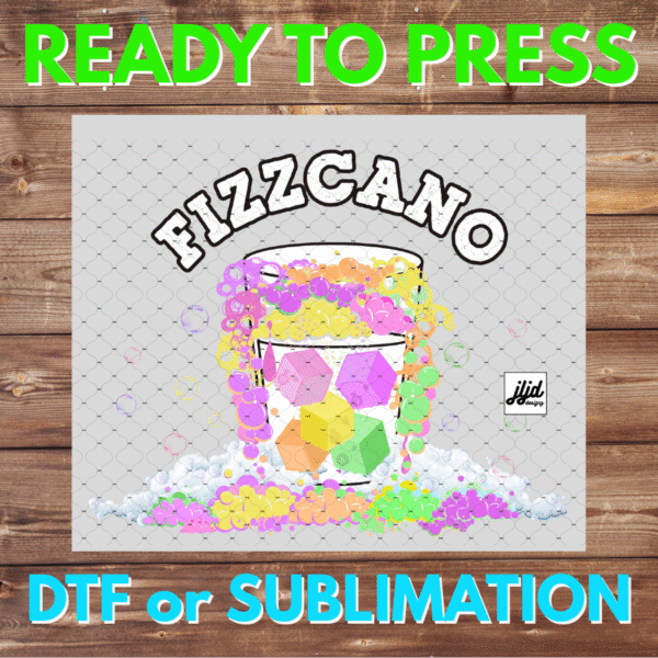 Fizzcano | Bomb Party | Graphic | Rep Apparel | Jewelry Reveal | Fizz | DTF | Sublimation