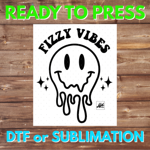 Fizzy Vibes | Bomb Party | Graphic | Rep Apparel | Jewelry Reveal | Fizzcano | Fizz | Smiley | DTF | Sublimation