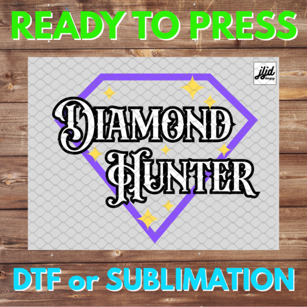 Diamond Hunter | Bomb Party | Ryze Party | Graphic | Rep Apparel | Jewelry Reveal | Fizzcano | Fizz | DTF | Sublimation