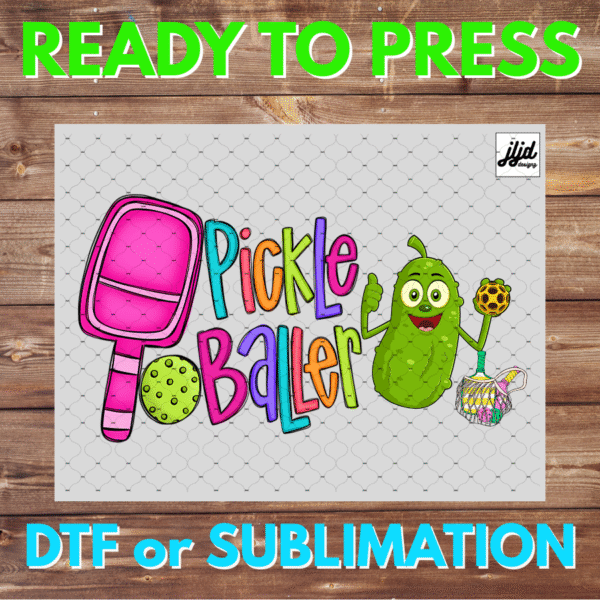 Pickle Baller | Graphic tee | pickleball | DTF | Sublimation
