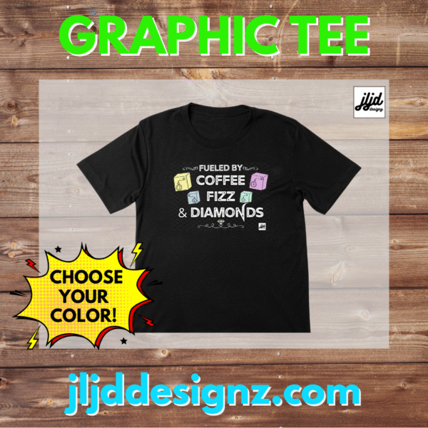 Fueled by Fizz Coffee Diamonds | Bomb Party | Graphic T Shirt | Rep Apparel | Fizz Fizzcano