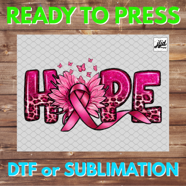 Breast Cancer | Hope | Survivor | Graphic T Shirt | funny | DTF | Sublimation