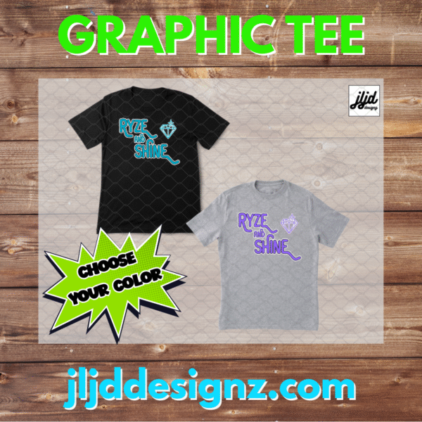 Ryze and Shine | Ryze Party | Graphic T Shirt | Rep Apparel | Surprise Jewelry