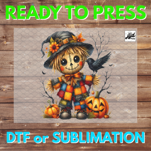 Scarecrow | Fall | Halloween | Autumn | pumpkin | DTF | Sublimation