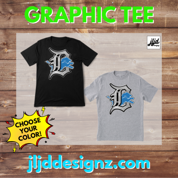 Detroit | football | Lions | Graphic T Shirt
