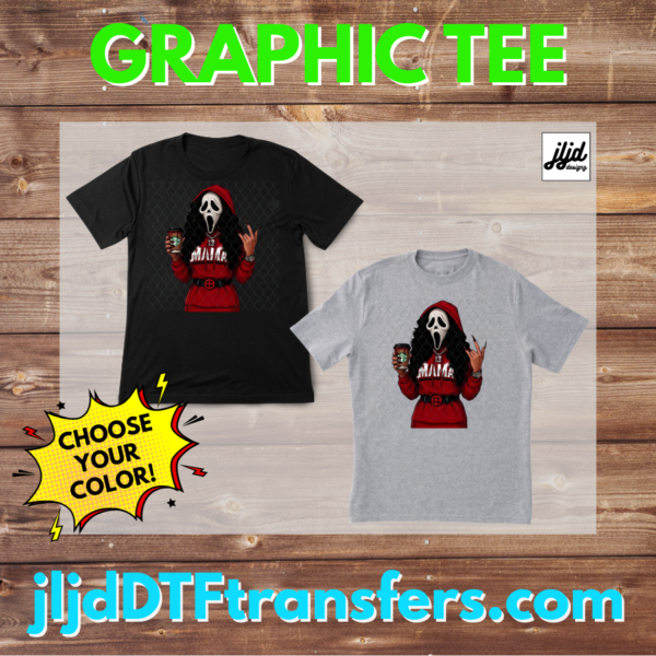 Mama Horror Halloween | Scream | retro movie | Graphic T Shirt